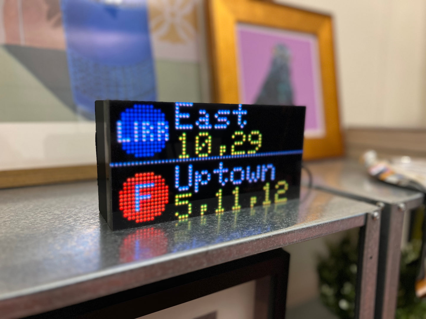 RideOnTime Display