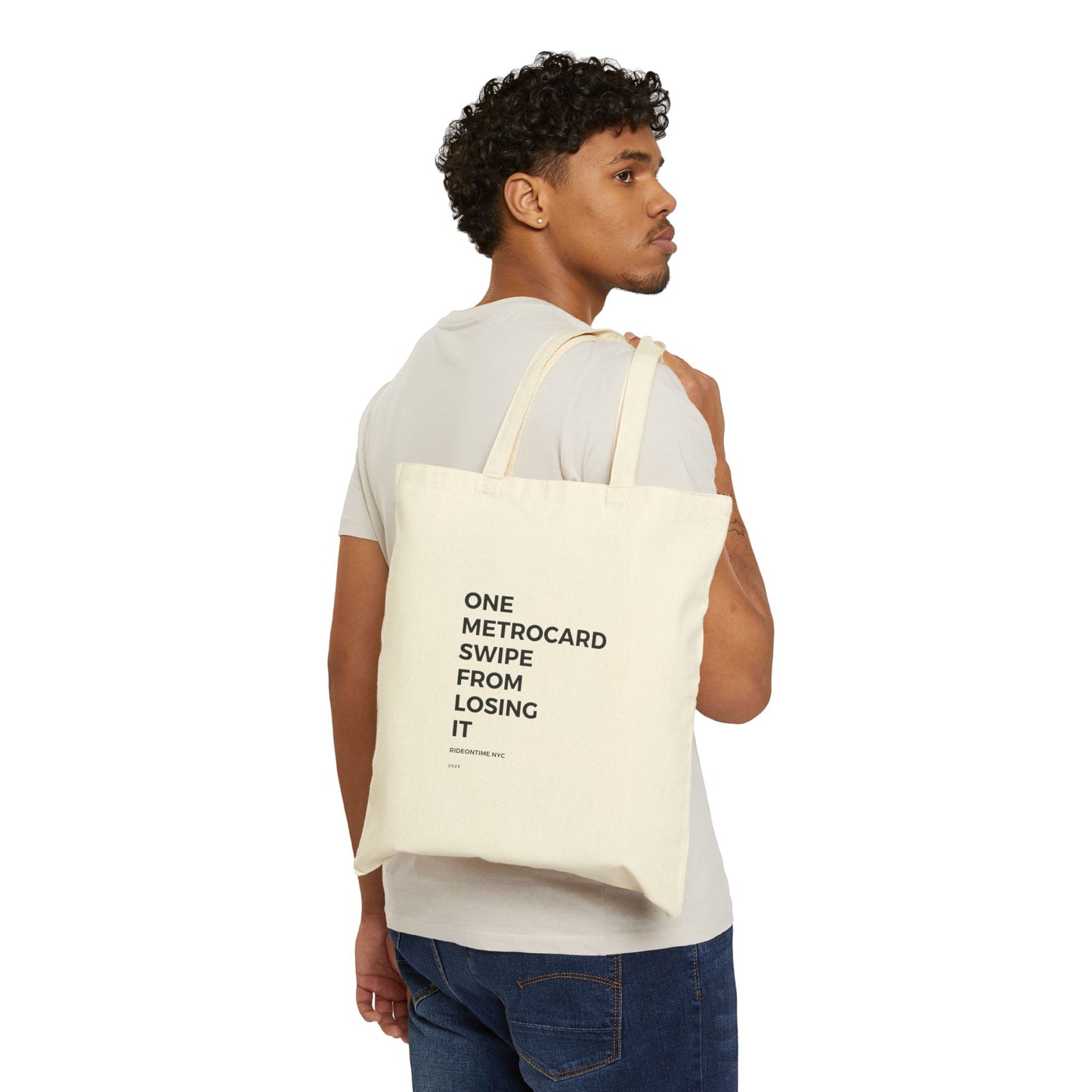 On the Edge — But Catching Trains Tote