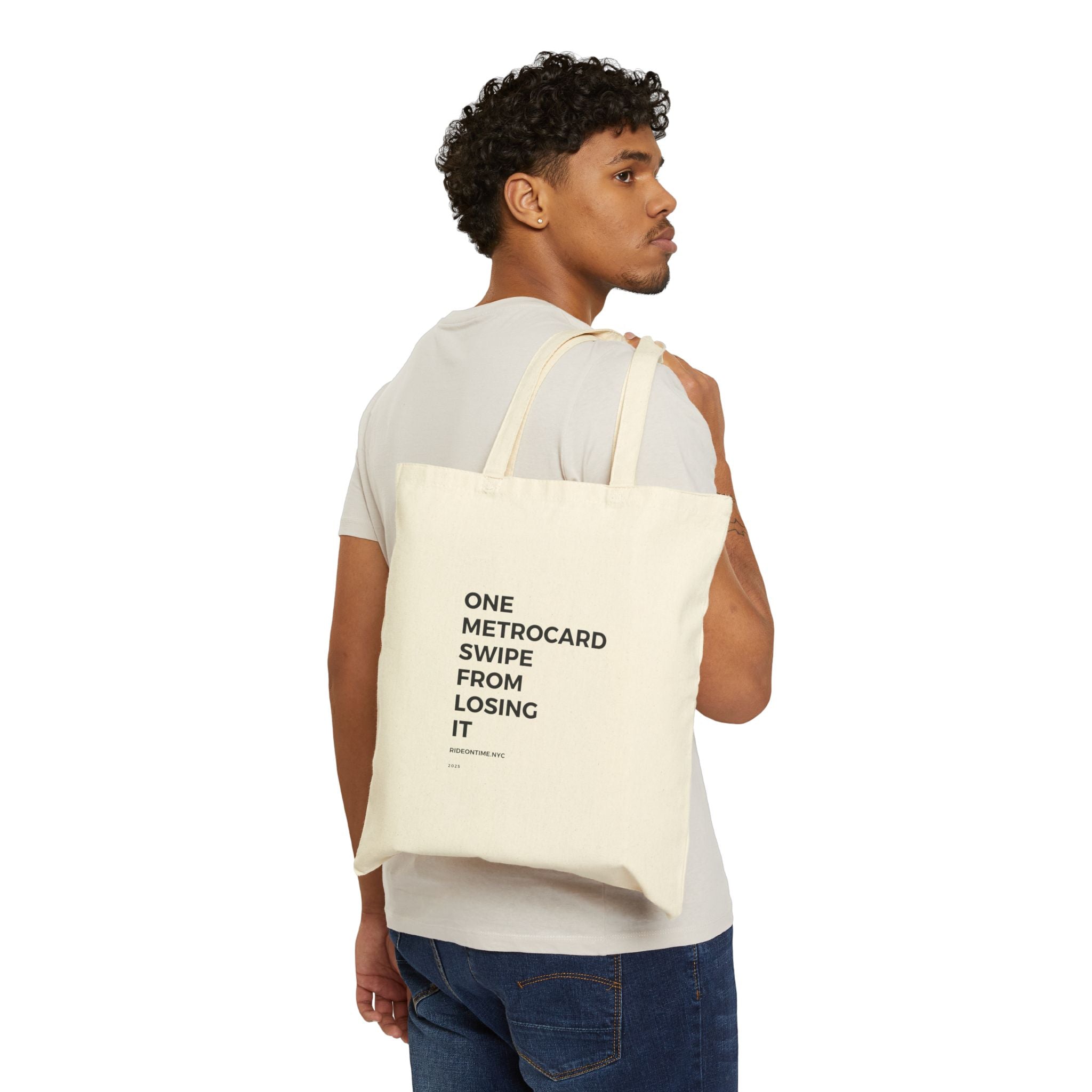 On the Edge — But Catching Trains Tote