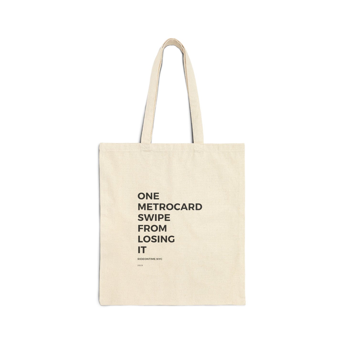 On the Edge — But Catching Trains Tote