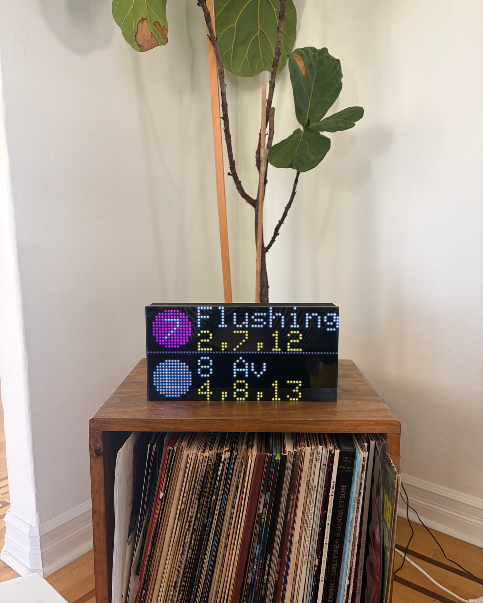 RideOnTime Display